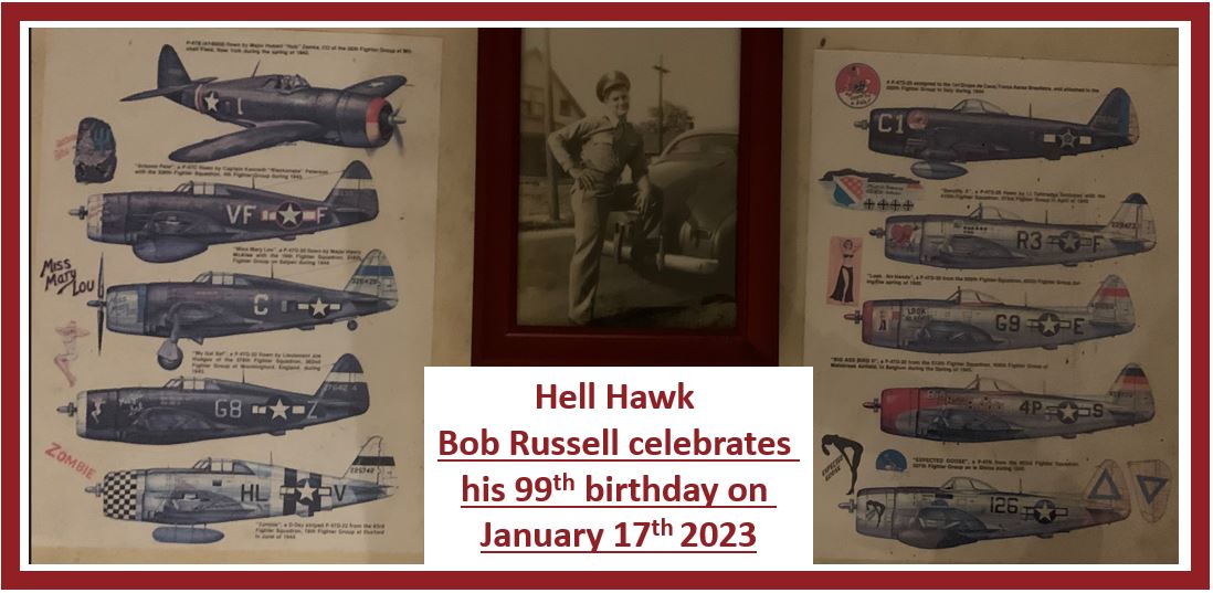 One of the Last Standing Hell Hawks is Bob Russell