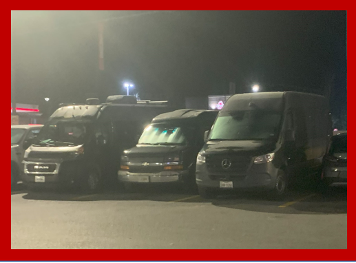 Parked at a Love's Truck Stop on the I75 Van Line