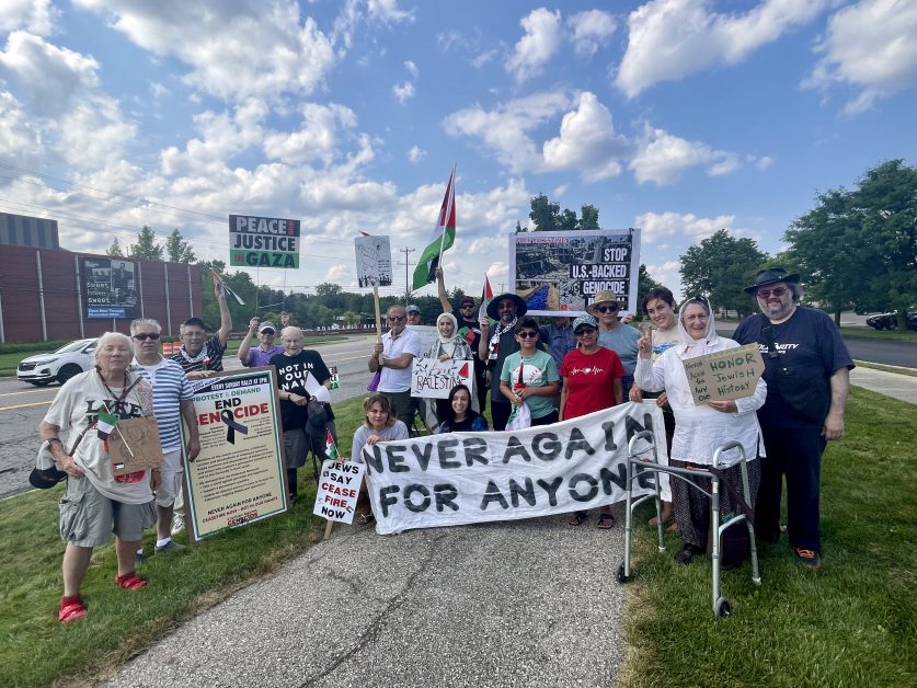 Detroit resistance attendees August 4th 2024