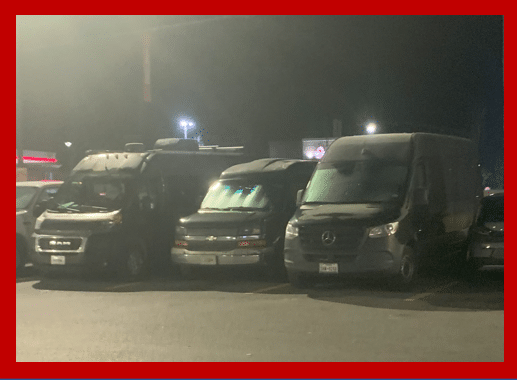 Van life in Tennessee includes sleeping opportunities at sites like this Lowe's truck stop